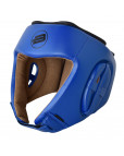 Шлем боевой "BoyBo" BH200, искусственная кожа, синий p.M Синий-фото 3 additional image