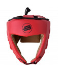 Шлем боевой "BoyBo" BH200, искусственная кожа, красный p.M Красный-фото 2 additional image