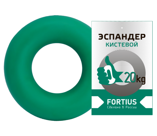 Эспандер кистевой "FORTIUS 20 кг" image
