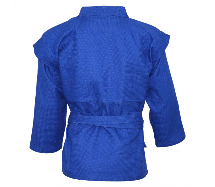 Куртка для самбо "BoyBo" синяя, (00(120))-фото 2 hover image
