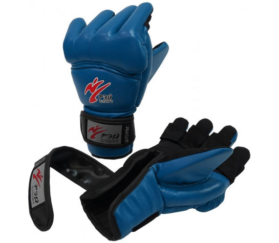 Перчатки-краги для АРБ ШТУРМ, искусственная кожа, L, синий Синий image