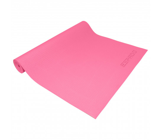 Коврик для йоги "ESPADO" PVC 173*61*0.5 см, розовый ES2122 Розовый image