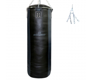 Мешок боксёрский 65кг,140см "BoyBo", серый