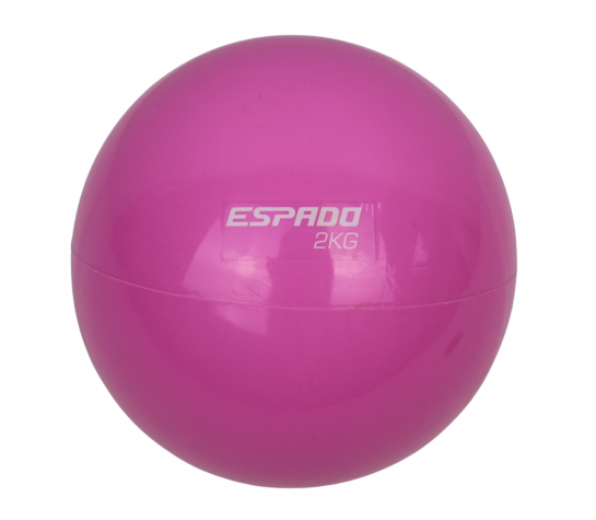 Медбол ESPADO 2 кг ES-002, розовый Розовый image