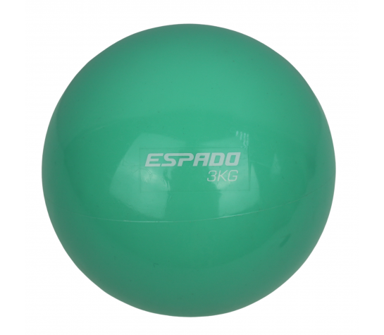 Медбол ESPADO 3 кг ES-003, бирюзовый Бирюзовый image