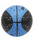 Мяч баскетбольный "Ingame Point" №7  чёрно-синий Чёрный-фото 5 additional image