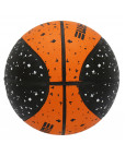 Мяч баскетбольный "Ingame Point" №7  чёрно-оранжевый Чёрный-фото 2 additional image