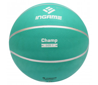 Мяч баскетбольный "Ingame Champ" №7 бирюзовый