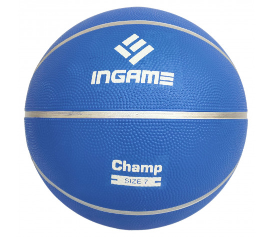 Мяч баскетбольный "Ingame Champ" №7 синий Синий image