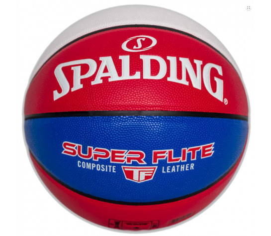 Мяч баскетбольный "Spalding" Super Flite 76928z, р.7 Красный image