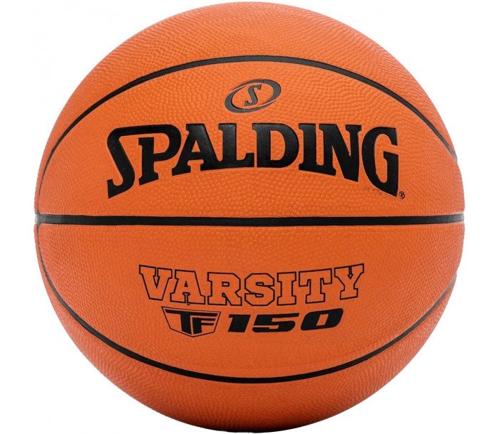 Мяч баскетбольный "SPALDING Varsity TF-150", р.7, резина, коричнево-чёрный