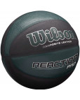Мяч баскетбольный WILSON Reaction PRO SHADOW, WTB10135XB07, р.7, синтетический PU, бутил. камера, чё-фото 2 additional image