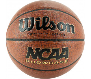 Мяч баскетбольный "WILSON NCAA Showcase", р.7, композит, бутиловая камера, коричнево-чёрный