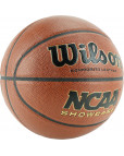 Мяч баскетбольный "WILSON NCAA Showcase", р.7, композит, бутиловая камера, коричнево-чёрный Коричневый-фото 2 additional image