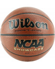 Мяч баскетбольный "WILSON NCAA Showcase", р.7, композит, бутиловая камера, коричнево-чёрный Коричневый-фото 4 additional image