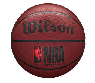 Мяч баскетбольный "WILSON NBA Forge Crimson", р.6, синтетический PU, бутиловая камера, бордово-чёрный