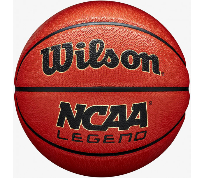 Мяч баскетбольный "WILSON NCAA LEGEND", р.7, композит, бутиловая камера, оранжево-чёрный