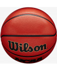 Мяч баскетбольный "WILSON NCAA LEGEND", р.5, композит, бутиловая камера, оранжево-чёрный Коричневый-фото 2 additional image