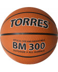 Мяч баскетбольный "TORRES BM300" р.6 Коричневый-фото 2 additional image