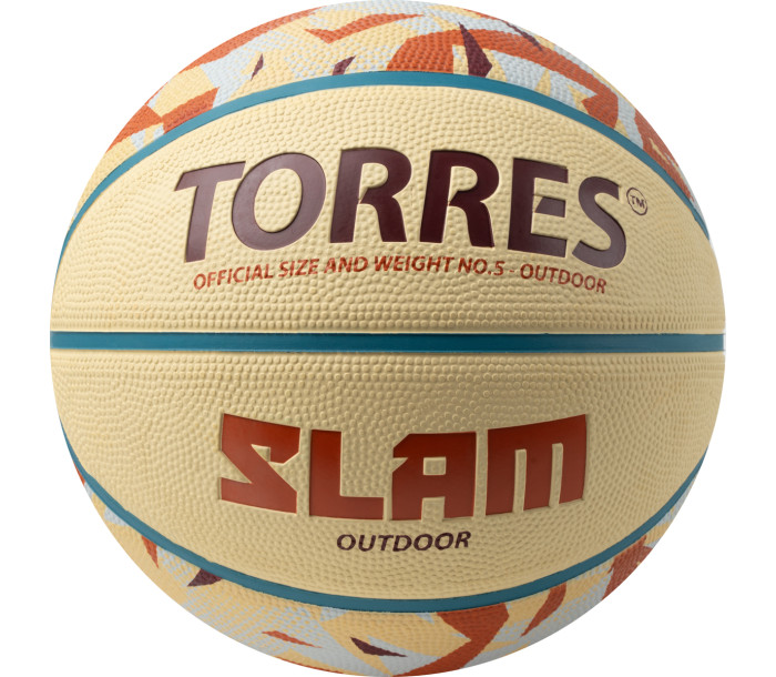 Мяч баскетбольный. "TORRES Slam" р.5
