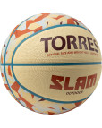 Мяч баскетбольный. "TORRES Slam" р.5 Бежевый-фото 2 additional image