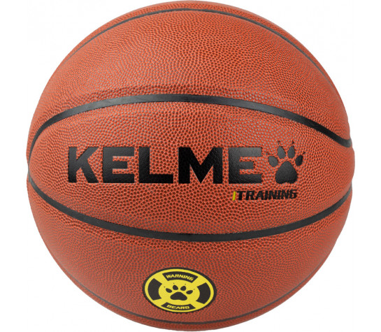 Мяч баскетбольный "KELME Training", р.7, 8 панелей, ПУ, бутиловая камера, коричневый Светло-коричневый image