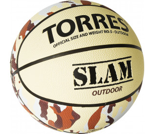 Мяч баскетбольный. "TORRES Slam" р.5