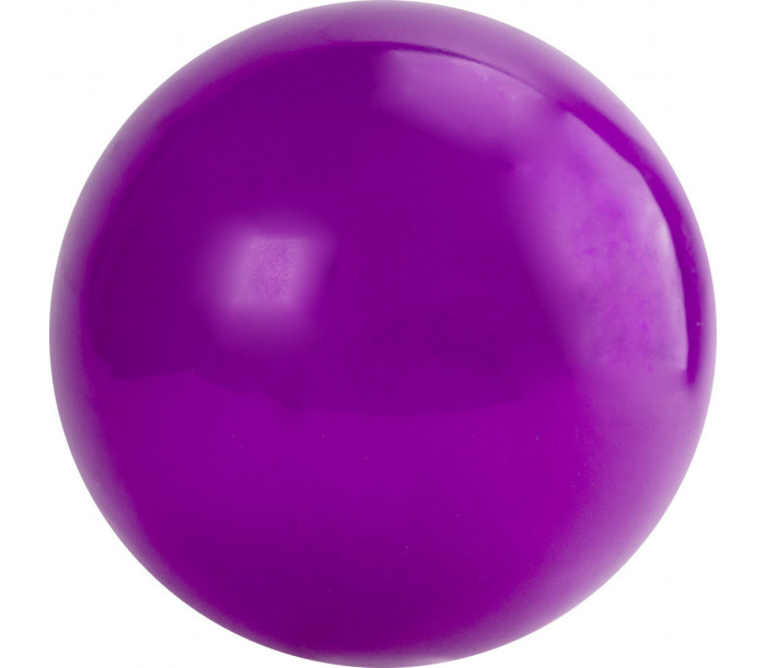 Мяч для художественной гимнастики однотонный d-15см, фиолетовый