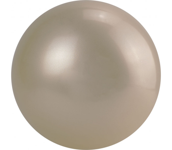 Мяч для художественной гимнастики однотонный d-15см, жемчужный