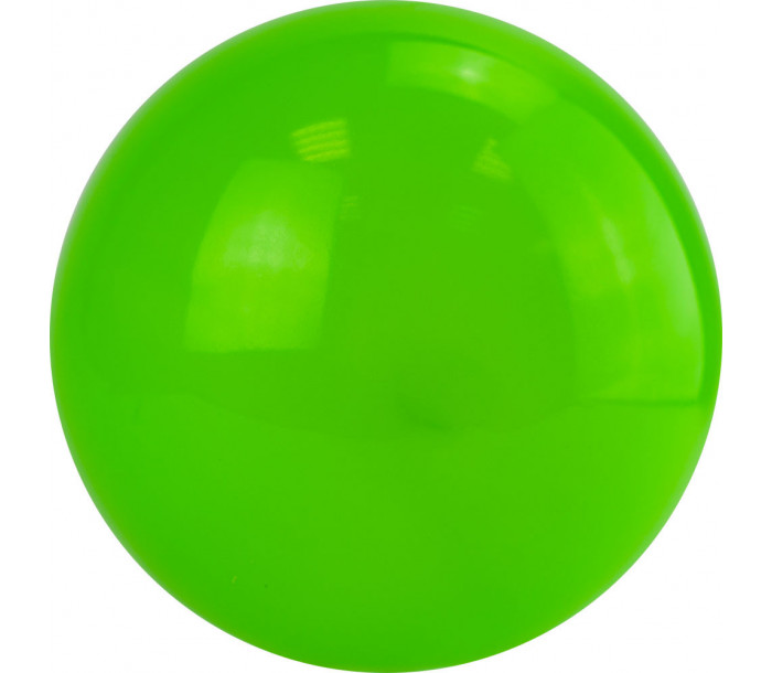 Мяч для художественной гимнастики однотонный d-19см, зелёный