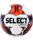 Мяч футбольный "SELECT Brillant Training DB V23", 0865160003, р.5, Basic, 32пан., ПУ, гибридная сшивка, бело-оранжево-синий Белый-фото 3 additional image