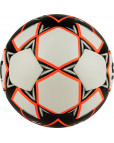 Мяч футбольный "SELECT Super", р.5, FIFA PRO, ПУ микрофибра, ручная сшивка, бело-чёрно-оранжевый Белый-фото 3 additional image