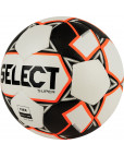 Мяч футбольный "SELECT Super", р.5, FIFA PRO, ПУ микрофибра, ручная сшивка, бело-чёрно-оранжевый Белый-фото 5 additional image