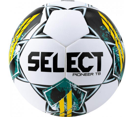 Мяч футбольный "SELECT Pioneer TB", р.5, бело-красно-желтый image