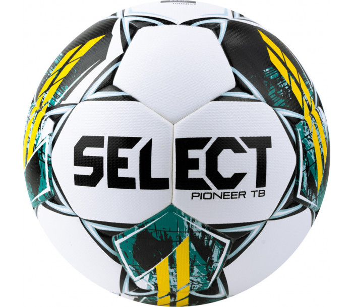Мяч футбольный "SELECT Pioneer TB V23", р.5, бело-зелёно-жёлтый