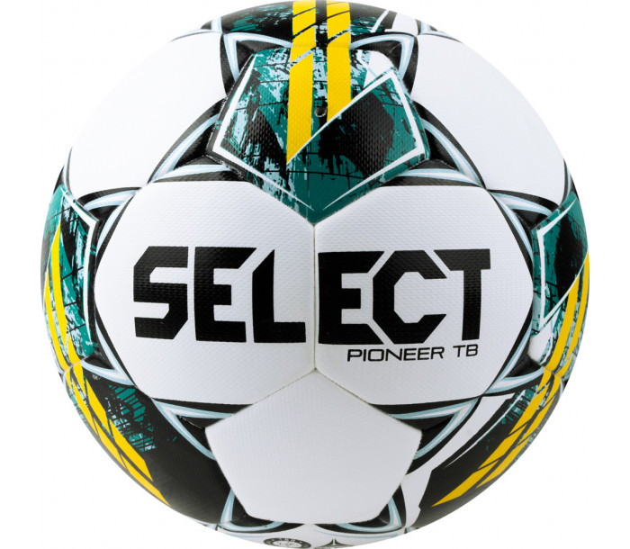 Мяч футбольный "SELECT Pioneer TB V23", р.5, бело-зелёно-жёлтый-фото 2 hover image