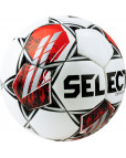 Мяч футбольный "SELECT Diamond V23", р.5, FIFA Basic, 32панел, глянцевый ТПУ, ручная сшивка, бело-красный Белый-фото 4 additional image
