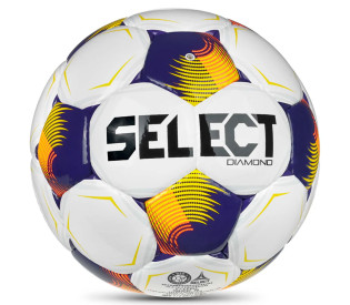 Мяч футбольный "SELECT Diamond V26", р.5, FIFA Basic, 32панел, глянцевый ТПУ, ручная сшивка, бело-красный Мяч футбольный "SELECT Diamond V26", р.5, FIFA Basic, 32панел, глянцевый ТПУ, ручная сшивка, бело-красный
