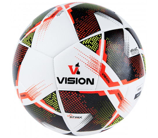 Мяч футбольный "VISION Spark" р.5, FIFA Basiс, мультиколор Белый image
