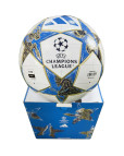 Мяч футбольный "ADIDAS UCL League Box" JP1548, FIFA Quality, р.5 бело-синий Белый-фото 4 additional image