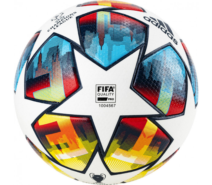 Мяч футбольный "ADIDAS UCL PRO St.P, H57815", р.5, FIFA Quality Pro, 32 панели, ПУ, термосшивка, мультиколор-фото 2 hover image