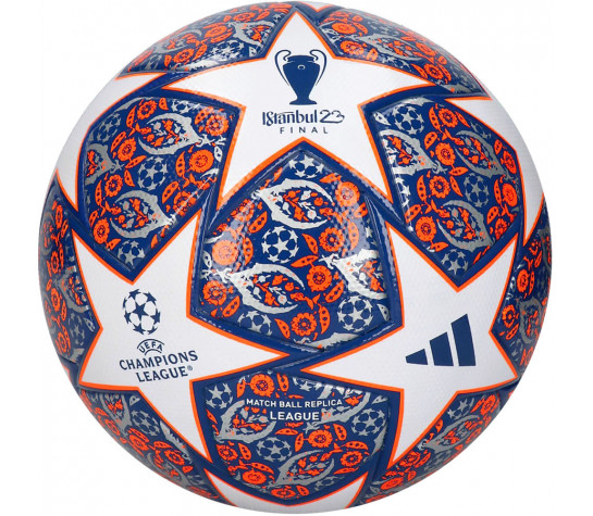 Мяч футбольный "ADIDAS Finale League", р.5, FIFA Quality, 32п,ТПУ, термосшивка, бело-сине- image