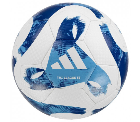 Мяч футбольный "ADIDAS Tiro League TB HT2429", р.5, FIFA Basic, 32 панели, ПУ, термосшивка, бело-синий Белый image