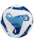 Мяч футбольный "ADIDAS Tiro League TB HT2429", р.5, FIFA Basic, 32 панели, ПУ, термосшивка, бело-синий Белый-фото 2 additional image