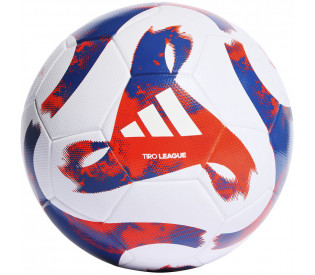 Мяч футбольный "ADIDAS Tiro League Tsbe HT2422", р.5, FIFA Quality, 32 панели, ТПУ, термосшивка, бело-красный