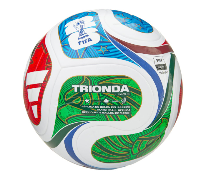 Мяч футбольный "ADIDAS WC26 Trionda League BOX" JD8045, FIFA Quality, размер 5