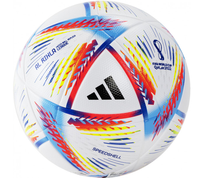 Мяч футбольный "ADIDAS WC22 LGE" р.5, FIFA Quality, мультиколор