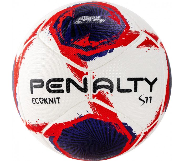Мяч футбольный "PENALTY BOLA CAMPO S11 ECOKNIT XXI", р.5, FIFA Pro, PU, термосшивка, бело-синий-фото 2 hover image