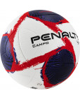 Мяч футбольный "PENALTY BOLA CAMPO S11 R2 II XXI", бело-сине-красный. Белый-фото 2 additional image