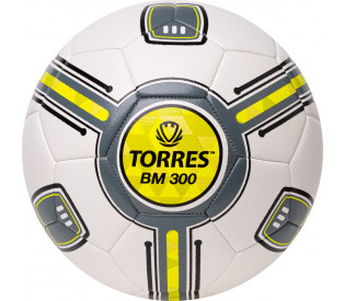 Мяч футбольный "TORRES BM 300", р.4, 2 подкладочных слоя, машинная сшивка
